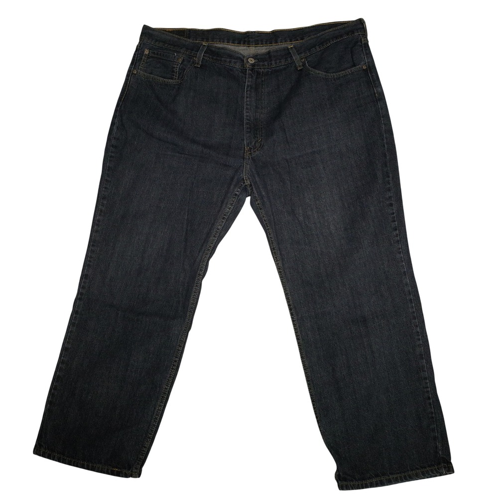 Levi's 559 Men's Jeans Dark Wash 43x28 Big Relaxed Fit 100% Cotton